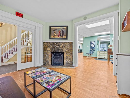 Fireplace, Interior, Wood Texture Flooring