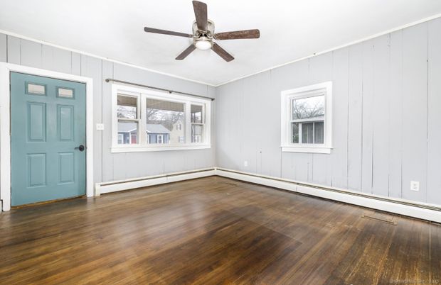Empty room, Interior, Wood Texture Flooring