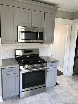 Interior, Kitchen, Marble, Stainless Steel Appliances