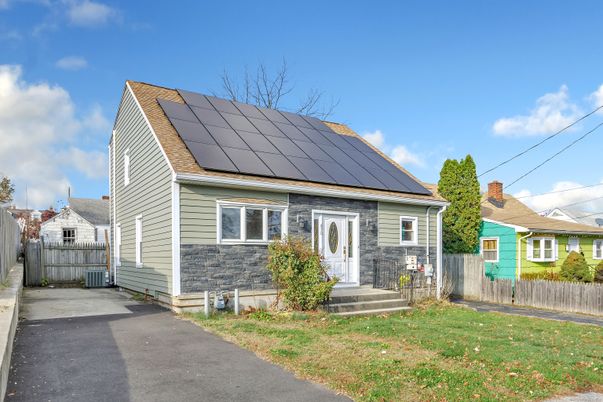 Exterior, Facade, Solar Panels, Cape Cod