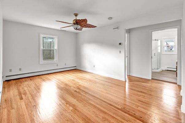 Empty room, Interior, Wood Texture Flooring