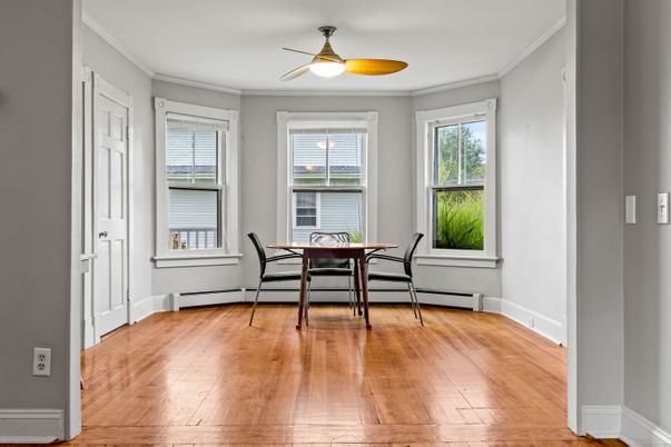 Dining room, Interior, Wood Texture Flooring