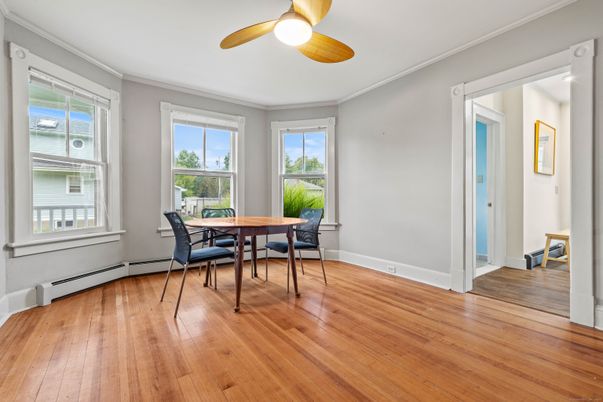 Dining room, Interior, Wood Texture Flooring