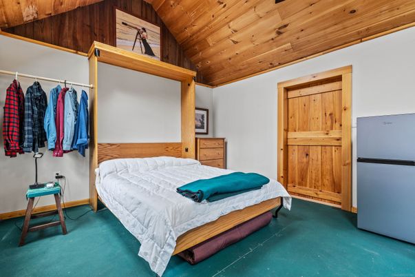 Bedroom, Interior, Wooden Ceilings