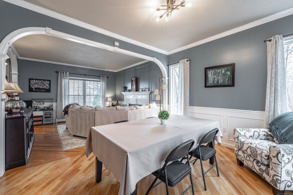 Dining room, Interior, Living room, Wood Texture Flooring