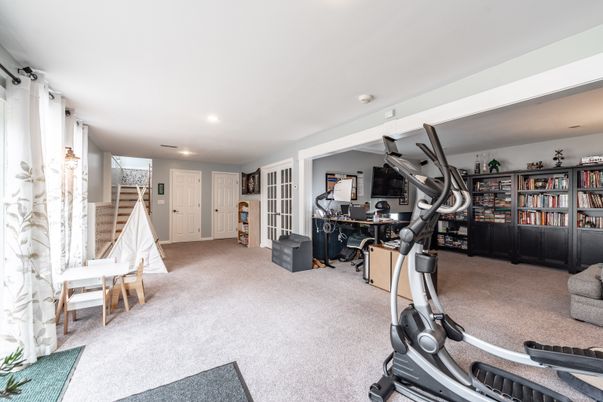 Fitness Equipment, Interior, Recessed Lighting