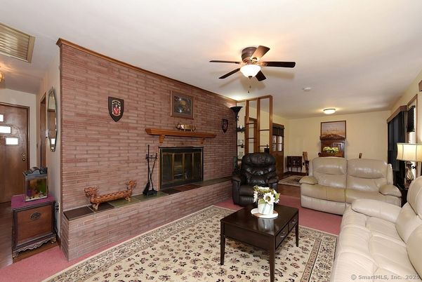 Fireplace, Interior, Living room, Stone Walls