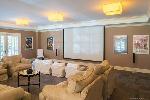 Interior, Living room, Projection Screen