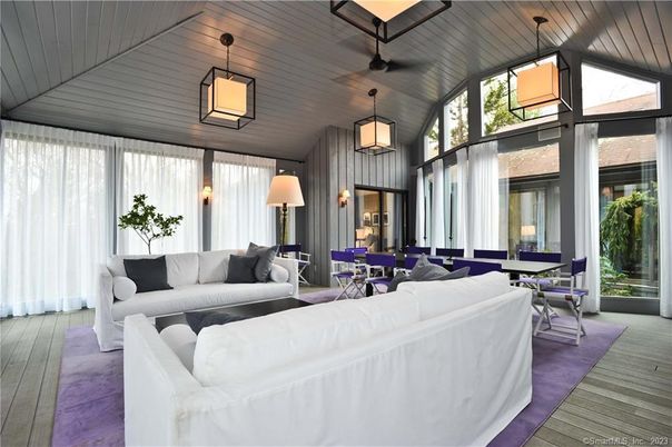 Dining room, Interior, Living room, Pendant Lights, Wooden Ceilings, Wood Texture Flooring