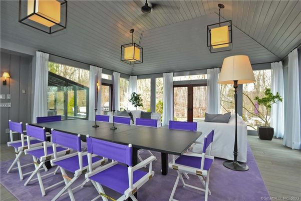 Dining room, Interior, Pendant Lights