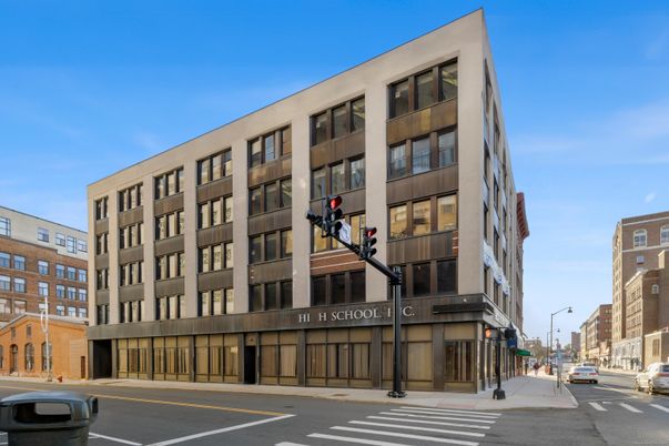 Exterior, Facade, Condo Building