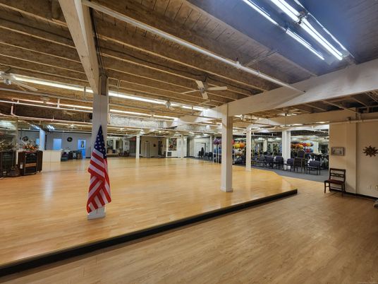 Fitness Equipment, Interior, Wooden Beams, Wood Texture Flooring