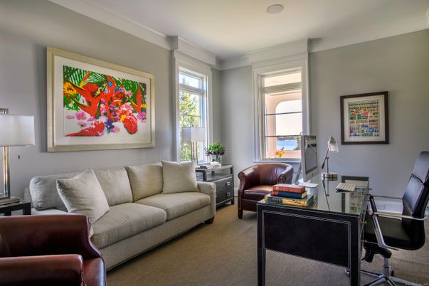 Home Office, Interior, Living room