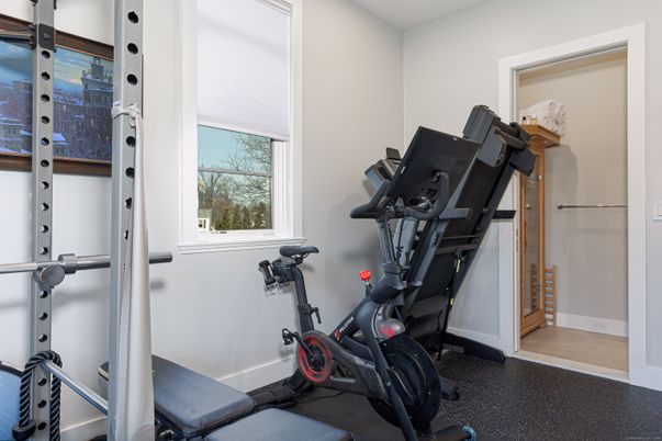 Fitness Equipment, Interior, Wood Texture Flooring