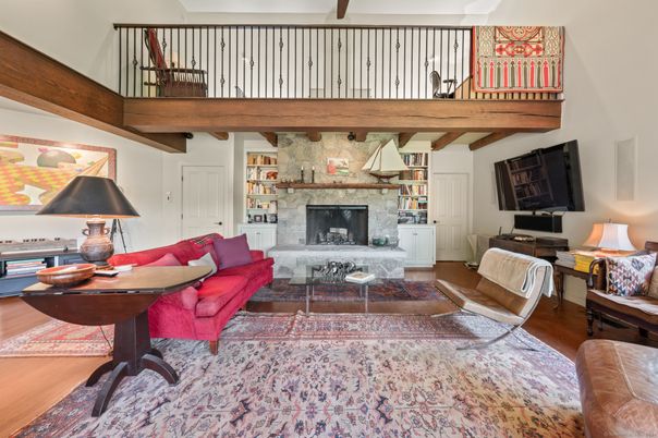 Fireplace, Interior, Living room, Wood Texture Flooring