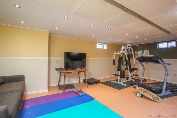 Fitness Equipment, Interior, Recessed Lighting