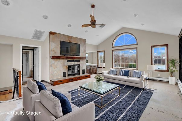 Fireplace, Interior, Living room