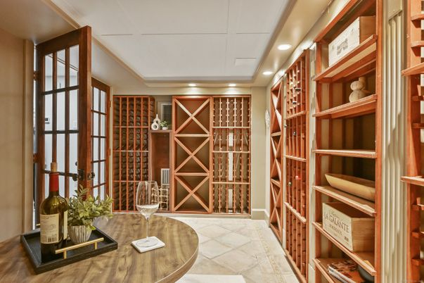 Interior, Recessed Lighting, Wine Storage