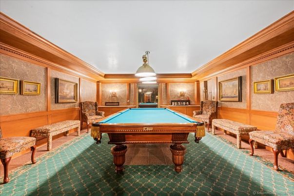 Billiard Table, Game Room, Interior