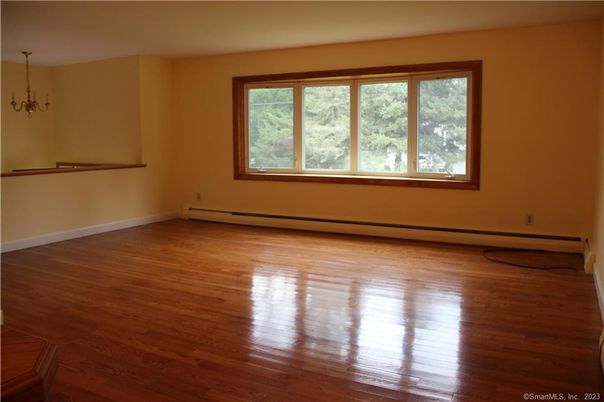 Chandelier, Empty room, Interior, Wood Texture Flooring