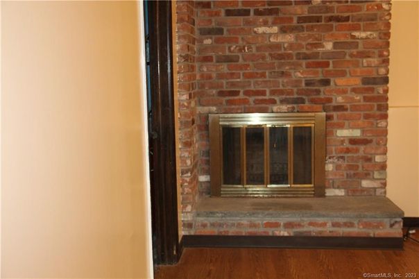 Fireplace, Interior, Stone Walls, Wood Texture Flooring