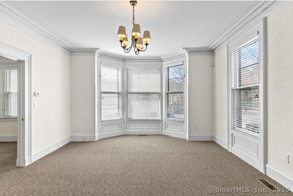 Chandelier, Empty room, Interior