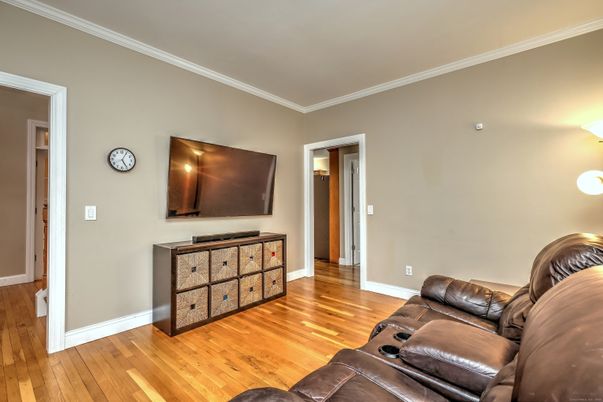 Home Theatre Room, Interior, Wood Texture Flooring
