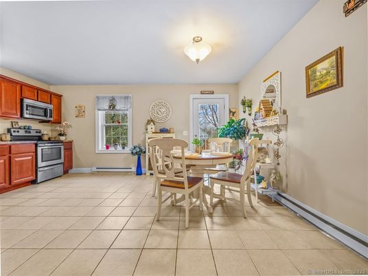 Dining room, Interior, Kitchen, Stainless Steel Appliances