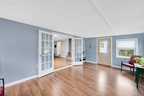 Empty room, Interior, Wood Texture Flooring