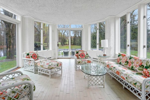 Interior, Living room, Sun Room, Wood Texture Flooring