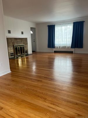 Empty room, Fireplace, Interior, Wood Texture Flooring