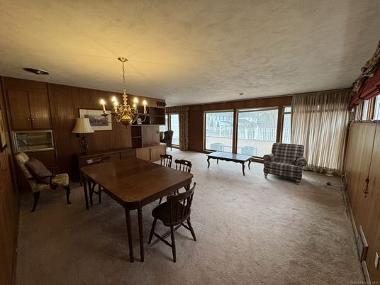 Chandelier, Dining room, Interior