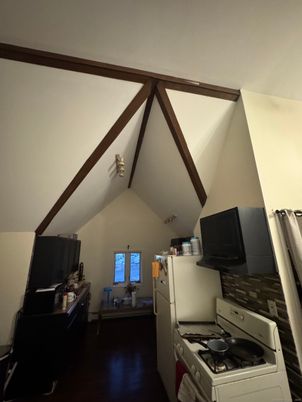 Interior, Kitchen, Wooden Beams, Wood Texture Flooring
