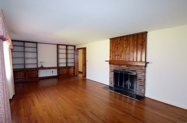 Empty room, Fireplace, Interior, Wood Texture Flooring