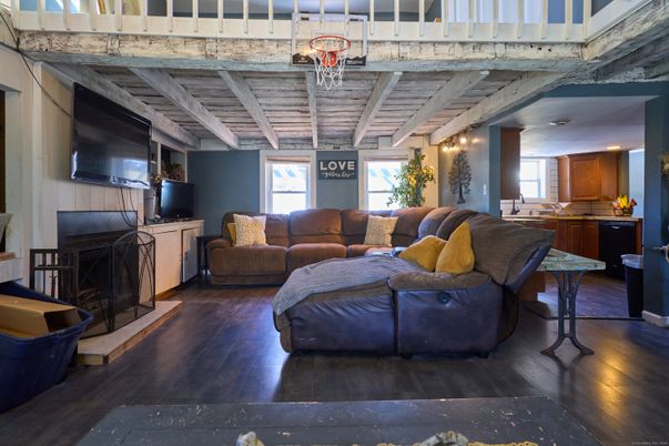 Fireplace, Interior, Living room, Wood Texture Flooring