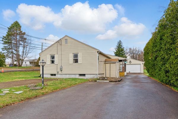 Backyard, Detached Garage, Exterior