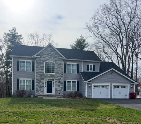 Attached, Exterior, Facade, Farmhouse