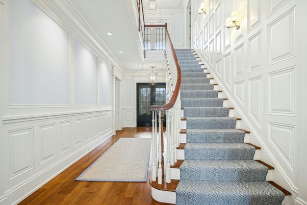 Chandelier, Interior, Recessed Lighting, Wood Texture Flooring