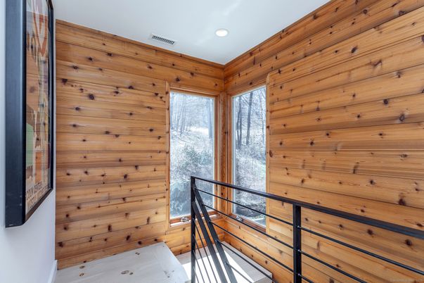 Interior, Recessed Lighting, Wooden Walls