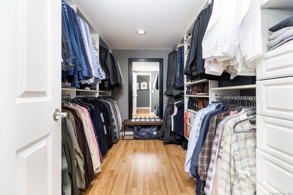 Interior, Recessed Lighting, Walk-in Closets, Wood Texture Flooring
