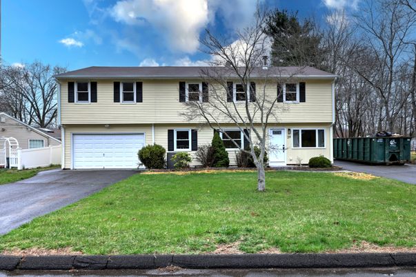 Attached, Exterior, Facade, Raised Ranch