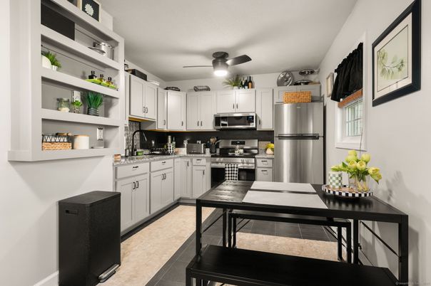 Interior, Kitchen, Stainless Steel Appliances