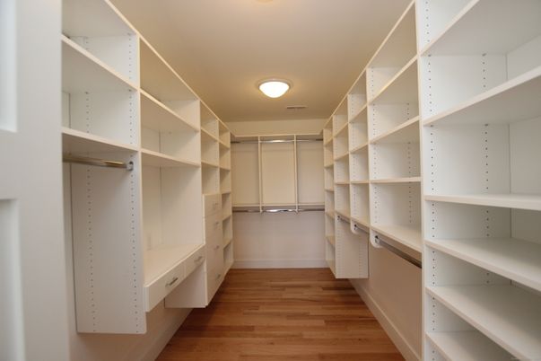 Interior, Walk-in Closets, Wood Texture Flooring