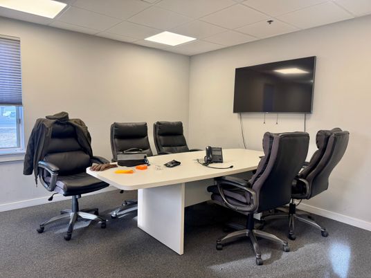 Home Office, Interior, Recessed Lighting
