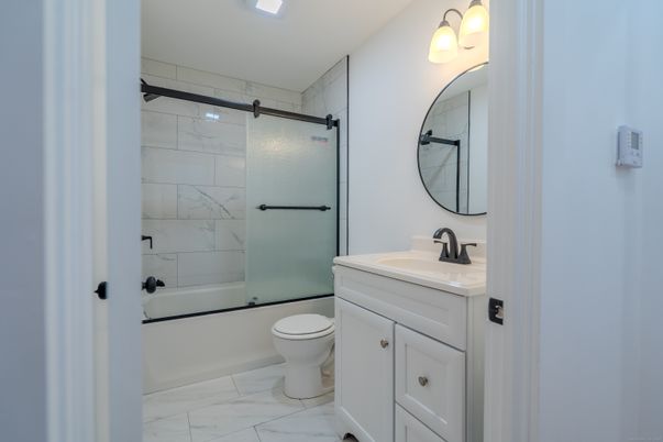Bathroom, Glass Shower, Interior, Marble, Marble Walls