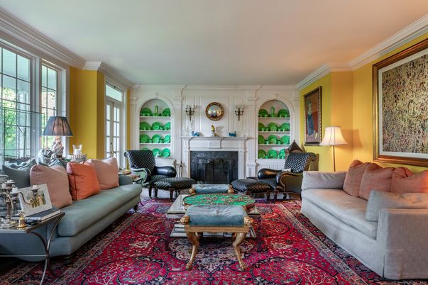 Fireplace, Interior, Living room