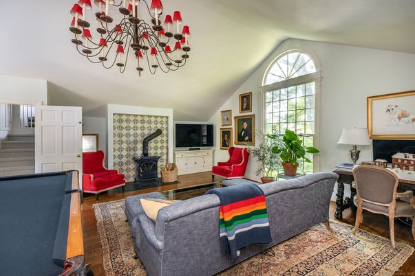 Chandelier, Fireplace, Interior, Living room, Wood Texture Flooring