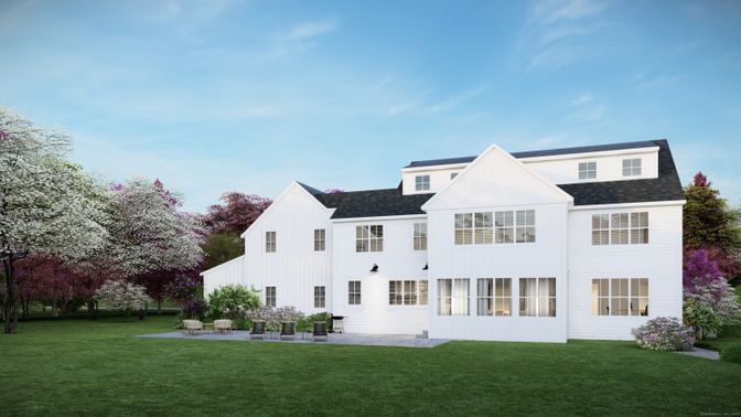 Backyard, Exterior, Facade, Farmhouse