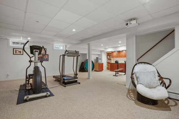 Fitness Equipment, Interior, Recessed Lighting