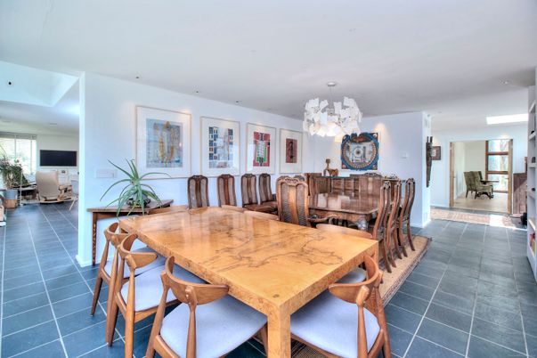Dining room, Interior, Pendant Lights, Recessed Lighting